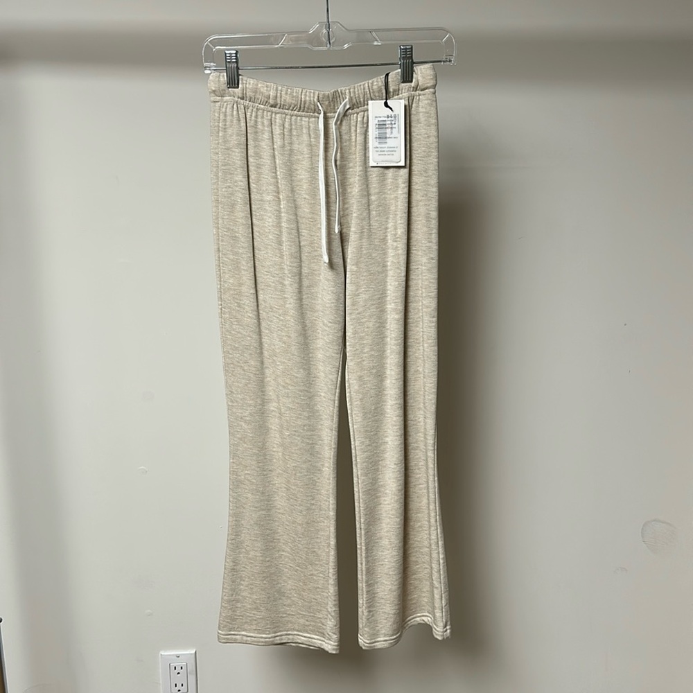 Splits59 brooks cropped sweatpant heather oatmeal